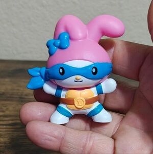 2025 Sanrio My Melody x Leonardo TMNT Figurines McDonald's Happy Meal Toy